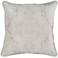 Loren Natural 22" Square Decorative Pillow