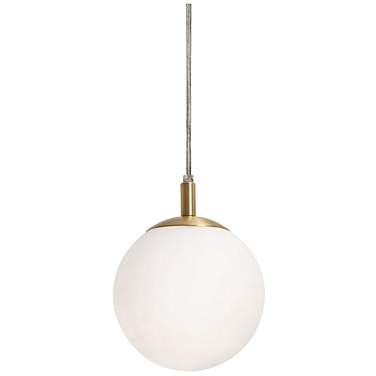 Loretto 7" Wide Satin Brass Mini Pendant