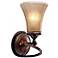 Loretto Collection Russet Bronze 11 1/4" High Wall Sconce