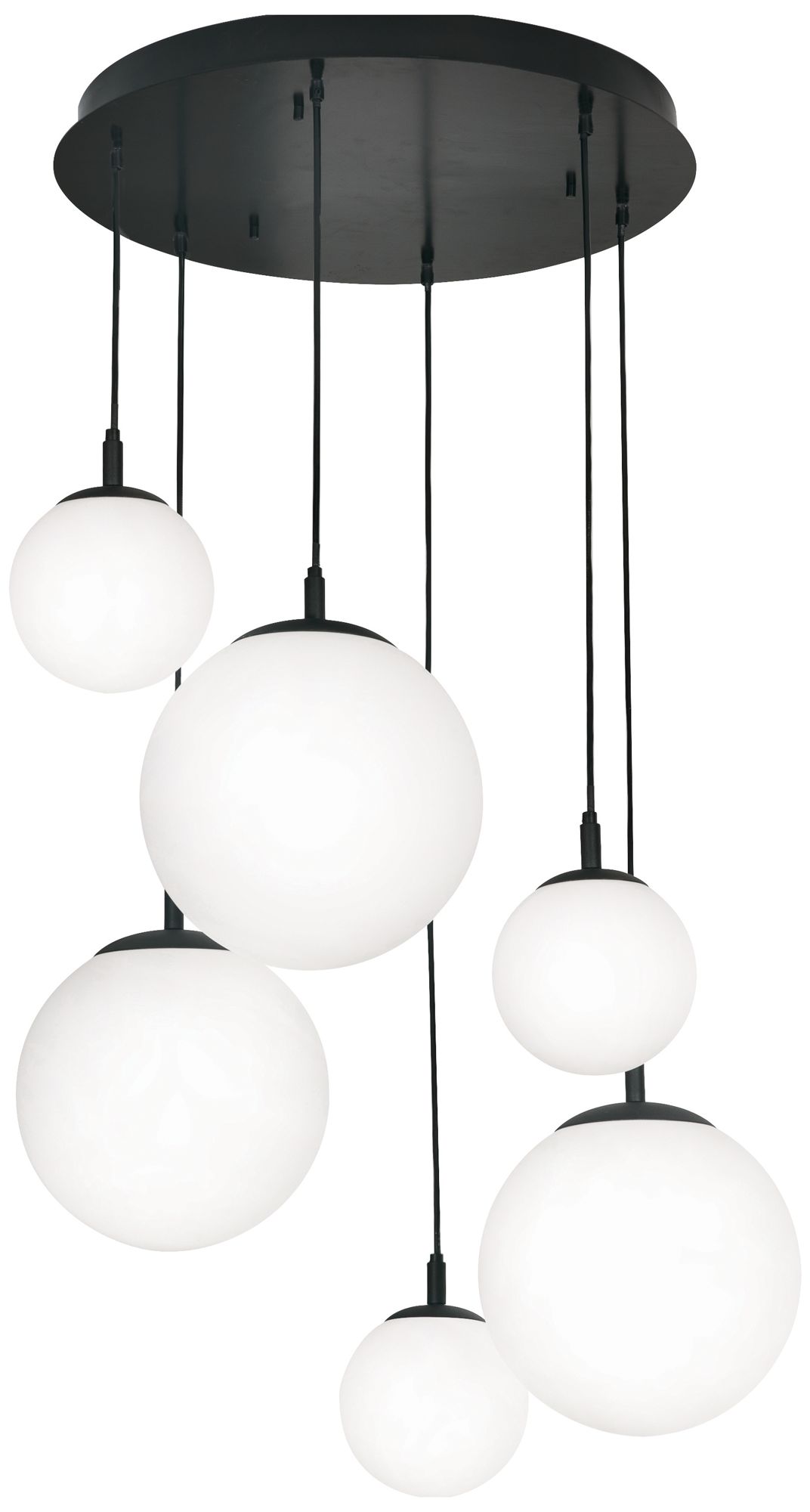 Loretto Hexuple Medium Base Pendant