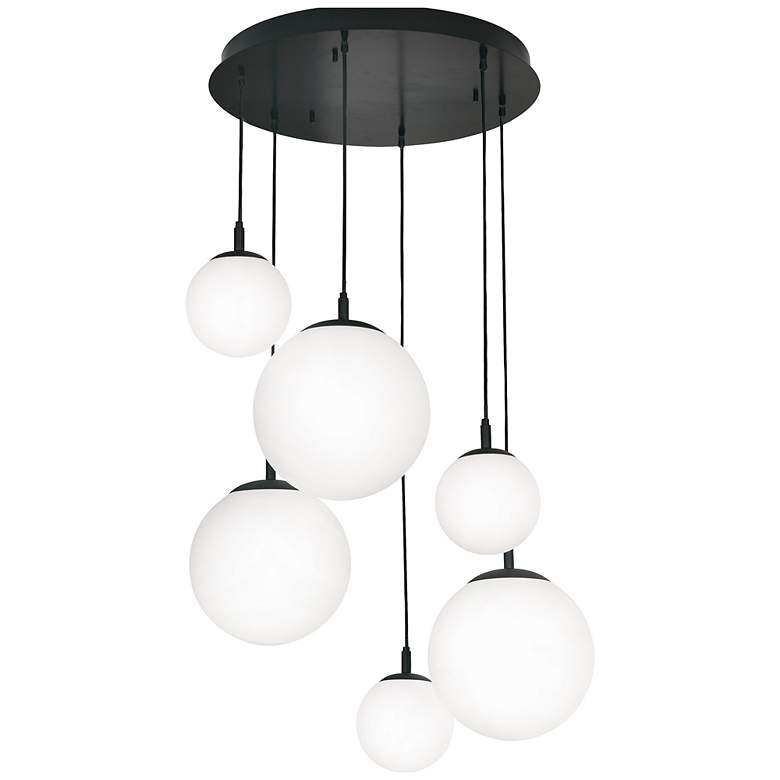 Image 1 Loretto Hexuple Medium Base Pendant