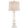 Lorin Ivory Candlestick Table Lamp
