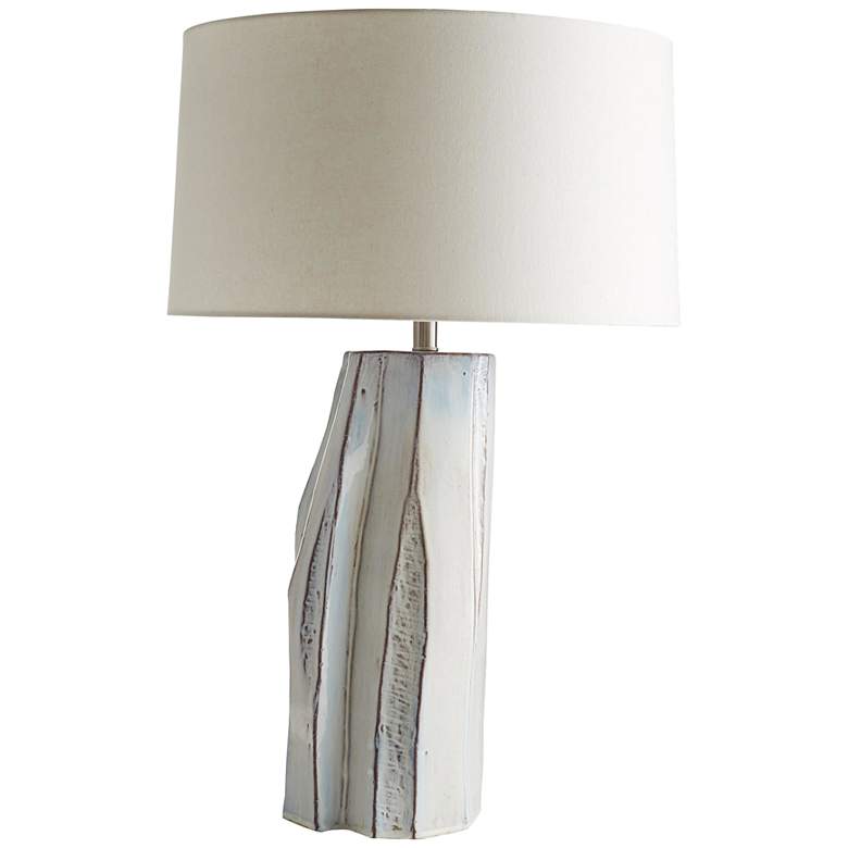 Image 1 Lorna Glacial Reactive Glaze Ceramic Table Lamp