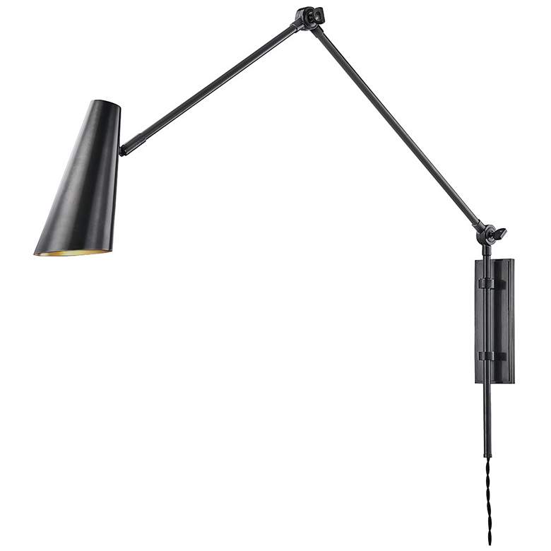 Image 1 Lorne 1 Light Wall Sconce W/Plug Bronze