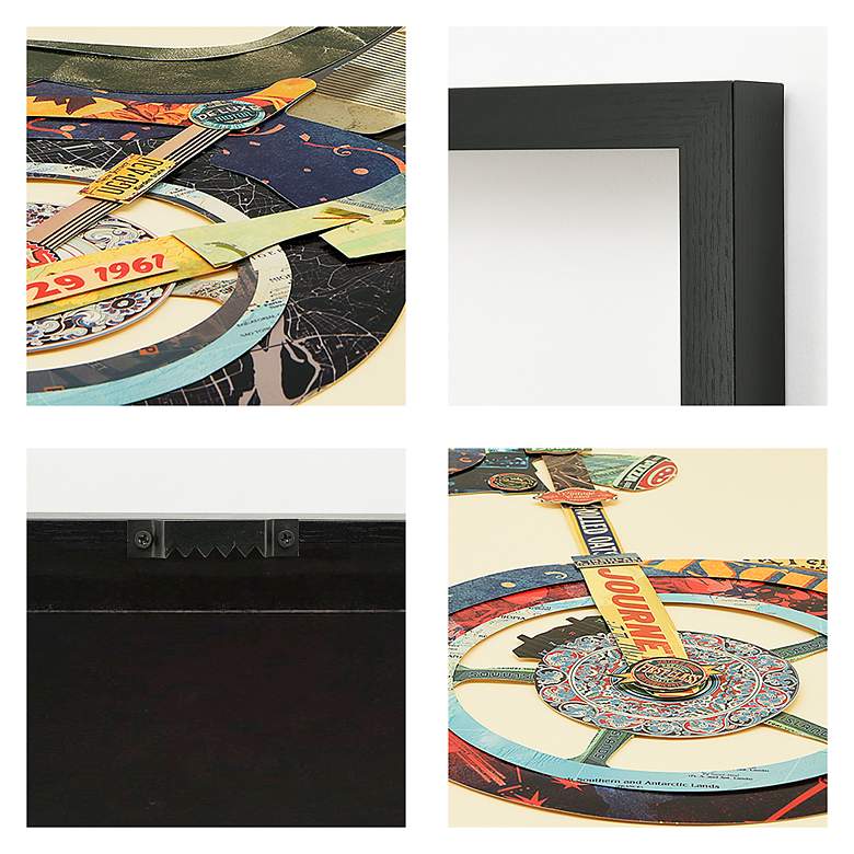 Image 3 Los Angeles Rider 48" Wide Collage Framed Wall Art more views