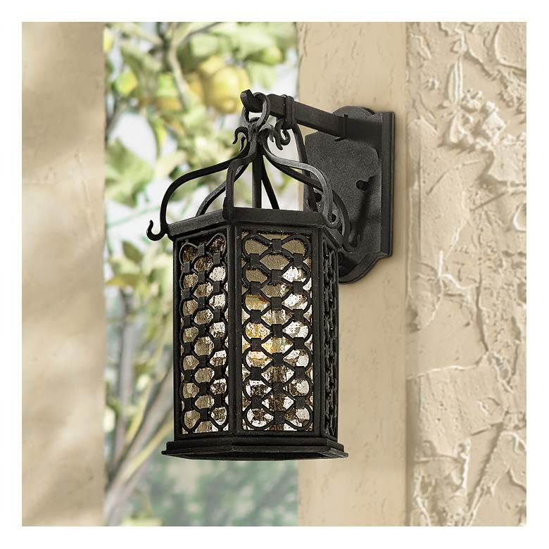 Image 1 Los Olivos Collection 15 1/4 inch High Outdoor Wall Light