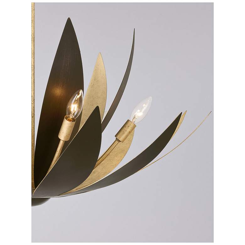 Image 5 Loto 6-Light Pendant in Centura and Burnished Gold by Breegan Jane more views