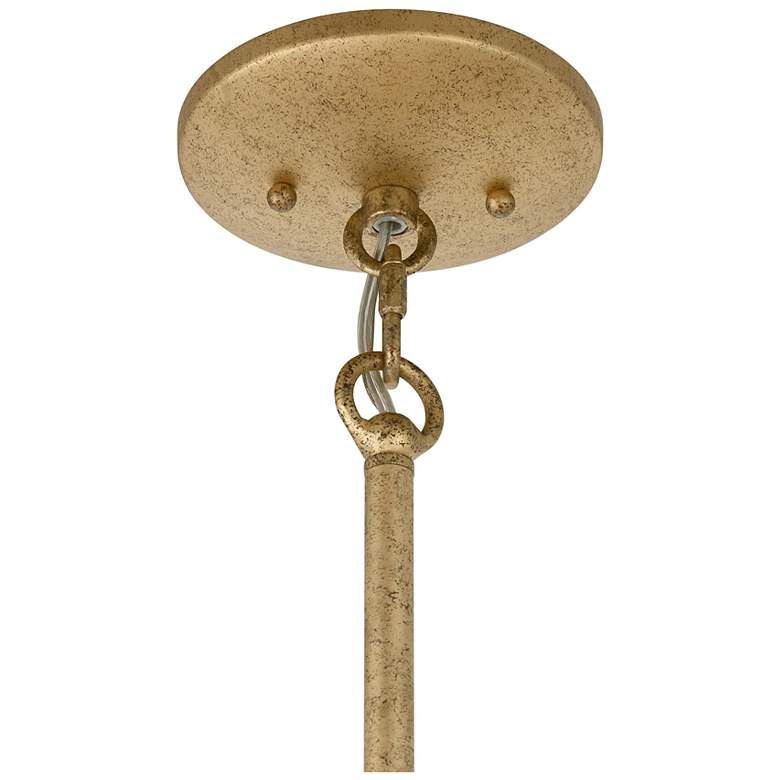 Image 6 Loto 6-Light Pendant in Centura and Burnished Gold by Breegan Jane more views