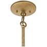6_Loto 6-Light Pendant in Centura and Burnished Gold by Breegan Jane more views