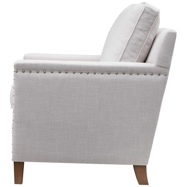 Lotte Grey Fabric Accent Chair more views