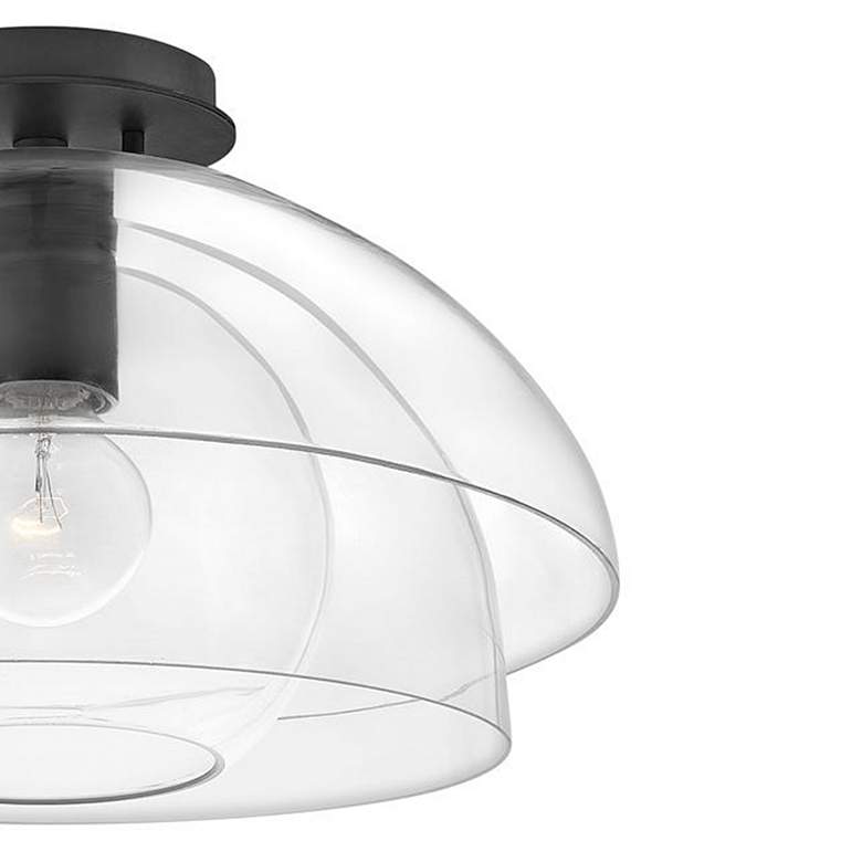Image 2 Lotus 16" Wide Black Ceiling Light by Hinkley Lighting more views