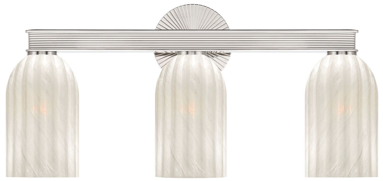 Lotus 22.75'' Polished Nickel Bathroom Vanity