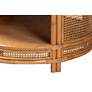 4_Louis 30" Wide Natural Brown Rattan Coffee Table more views