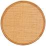 5_Louis 30" Wide Natural Brown Rattan Coffee Table more views