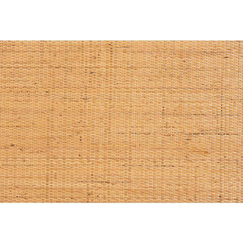 Image 6 Louis 30" Wide Natural Brown Rattan Coffee Table more views