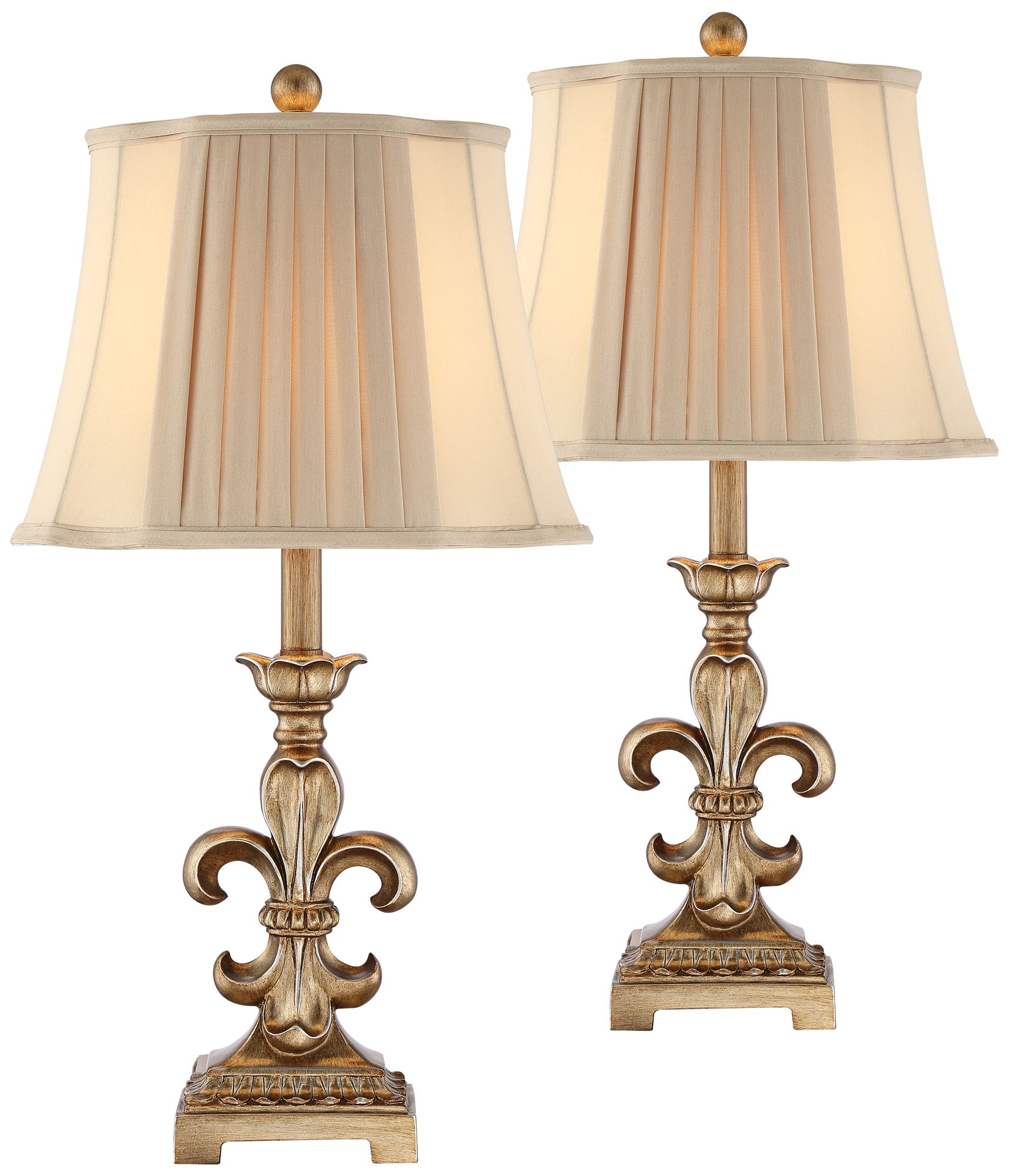 fleur de lis floor lamp