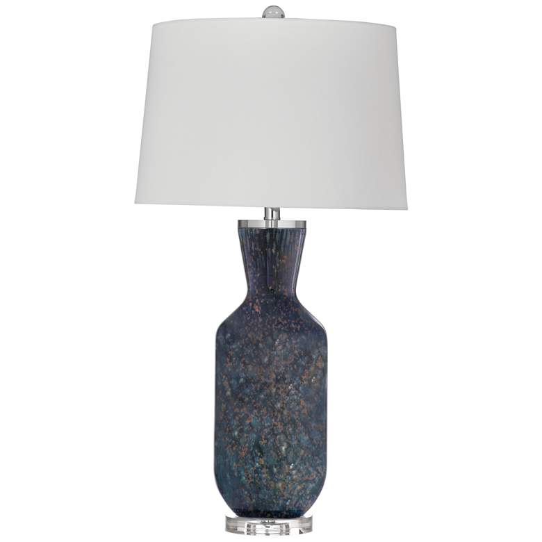 Image 1 Loundes 32 inch Art Glass Table Lamp