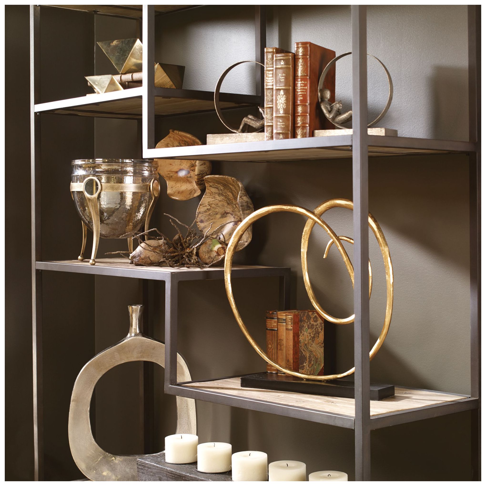Image 4 Lounging Reader, Bookends Set more views