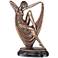 Lounging Woman 13 1/4" High Statue