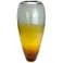 Lourdes Amber & Black Vase