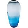 Lourdes Blue Vase