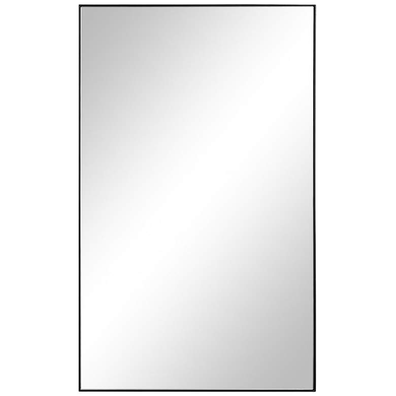 Image 1 Loutro 36 H x 22 W Wall Mirror, Black