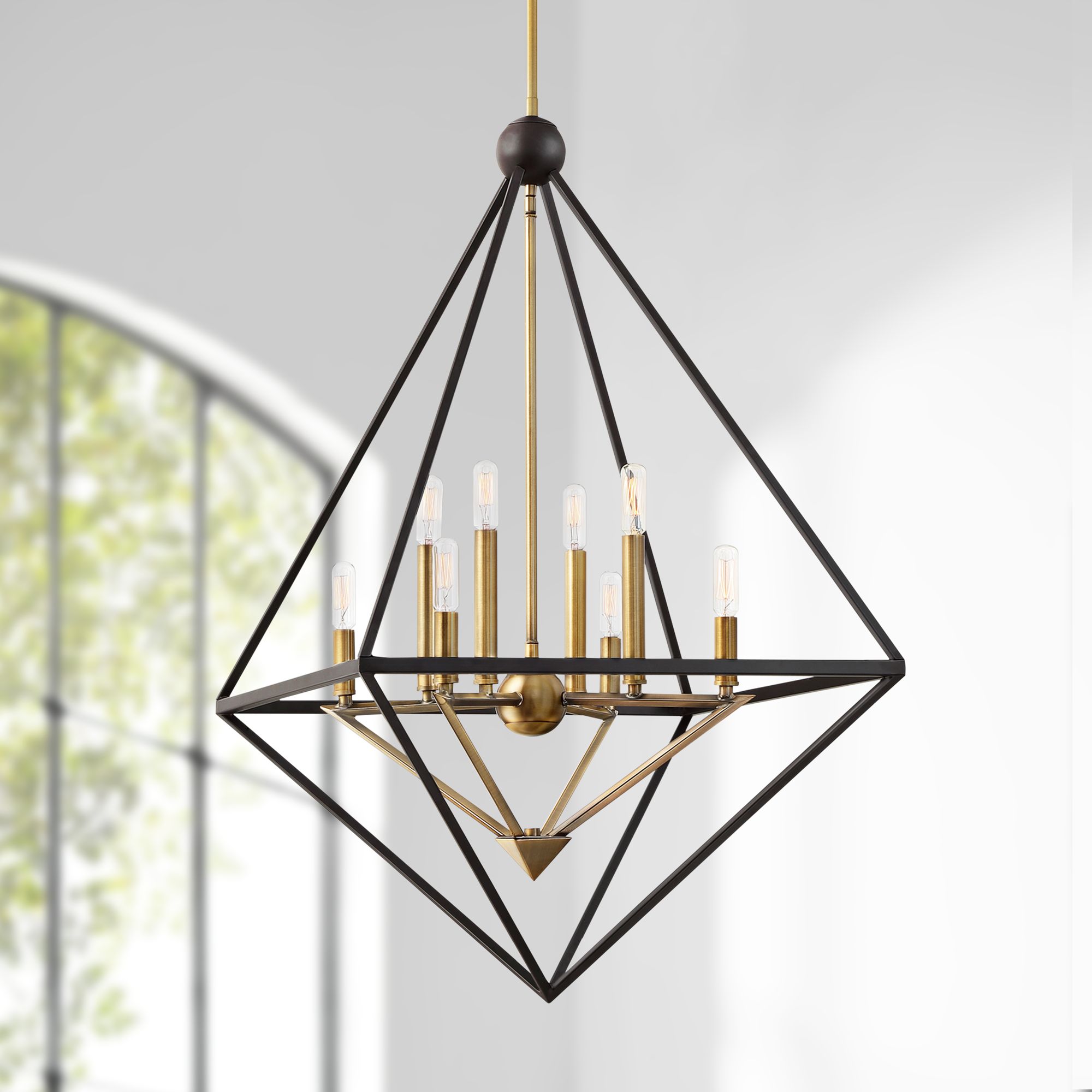 8 light foyer pendant