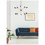 5_Lovell 32" Wide Black and Brass 10-Light Sputnik Chandelier more views
