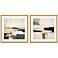 Lovely Landscape I 25"W x 25"H Framed Art Set of 2
