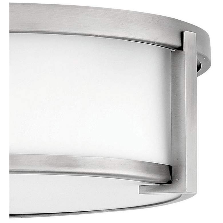 Image 3 Lowell 13 1/4" Wide Nickel Ceiling Light by Hinkley Lighting more views