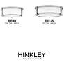 4_Lowell 13 1/4" Wide Nickel Ceiling Light by Hinkley Lighting more views