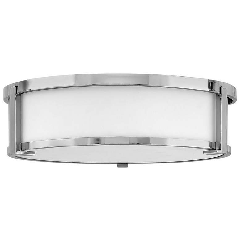 Image 1 Lowell 16 inch Wide Chrome Ceiling Light by Hinkley Lighting