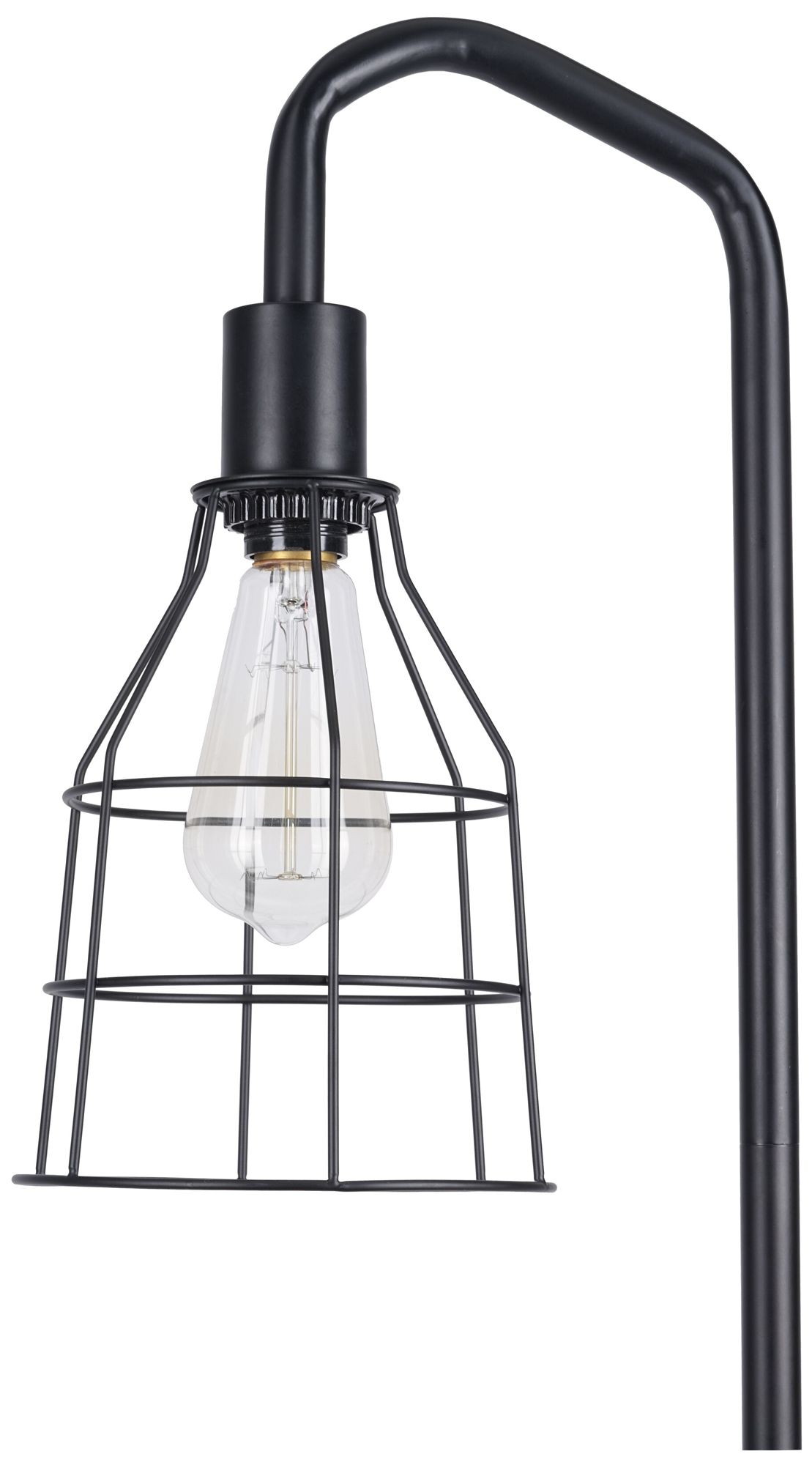 Image 3 Lowell 60" High Black Floor Lamp more views