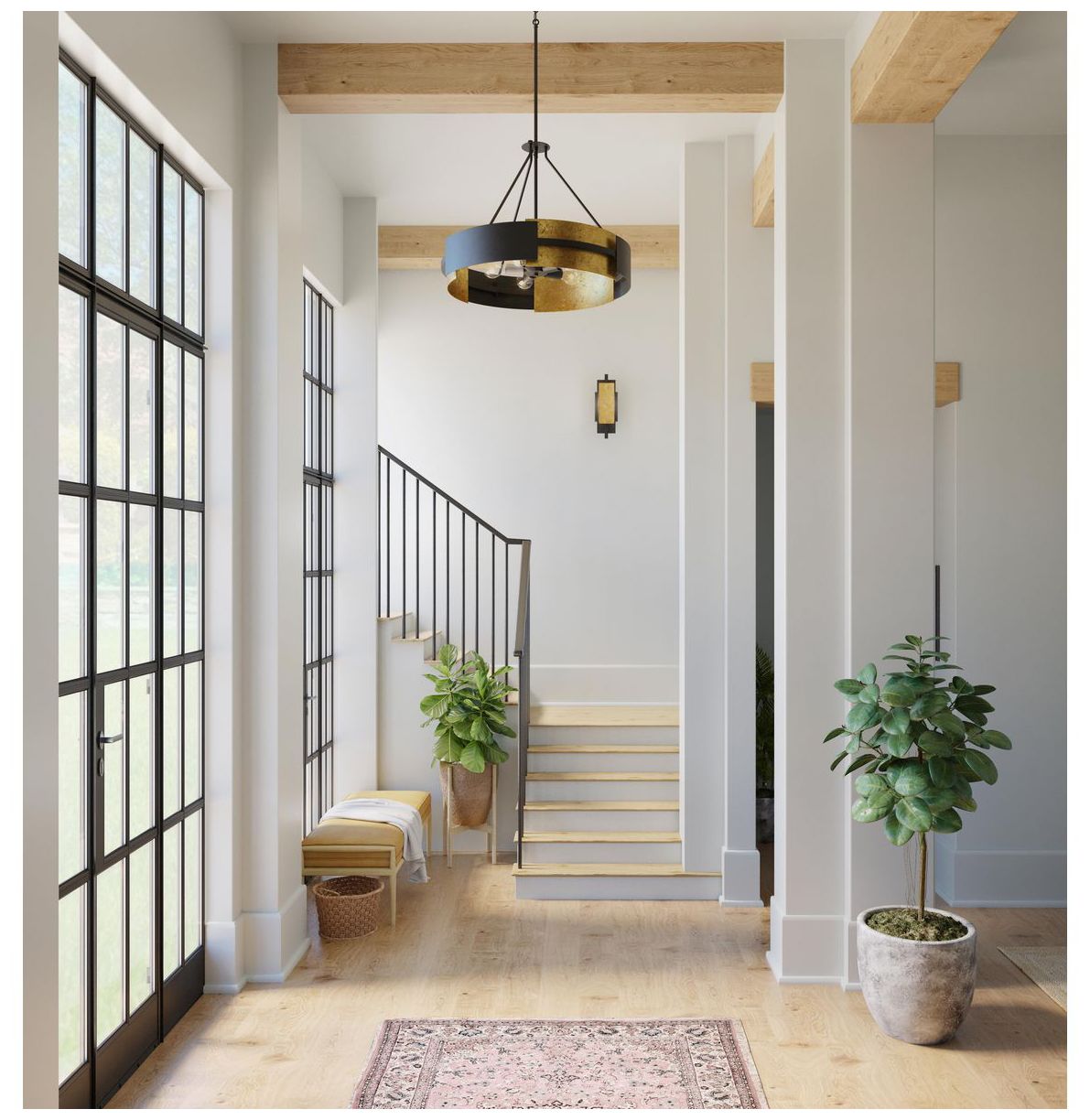 Lowery Collection One-Light Wall Sconce Light