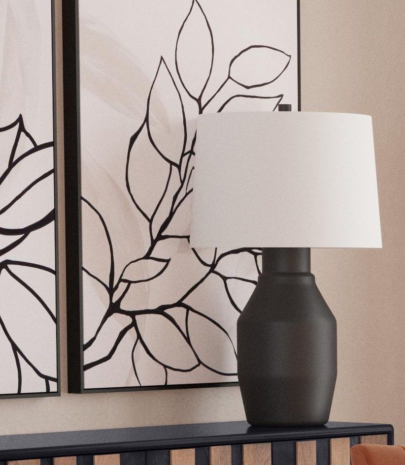 Thumbnail4 of Lowndes 33" High Black Table Lamp more views