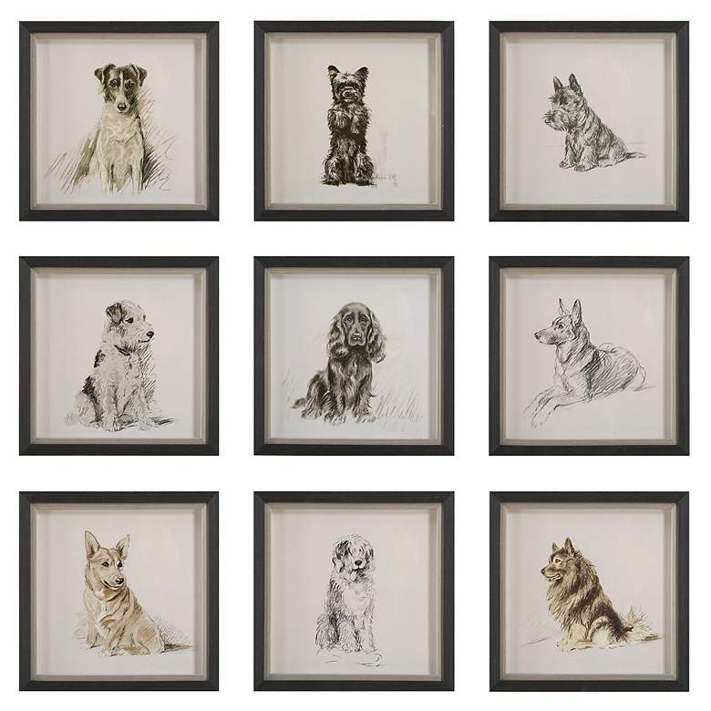 Image 2 Loyal Companion 9-Piece Framed Wall Art Set
