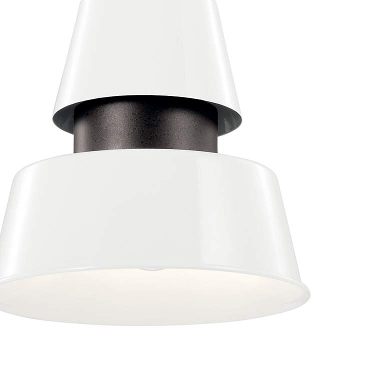 Image 3 Lozano White 1Lt Outdoor Pendant more views