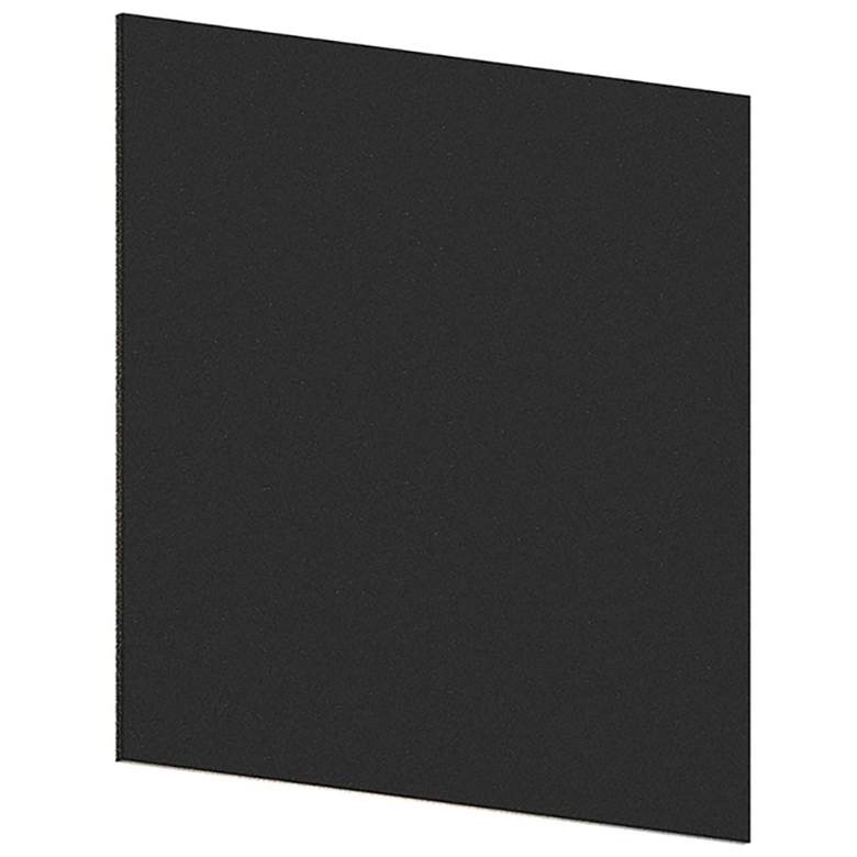 Image 1 LP 7 " High Square Textured Black Wall Sconce