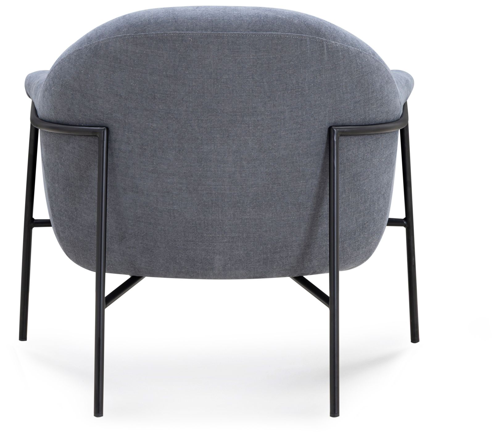 Image 5 Lua Blue Chenille Accent Chair more views