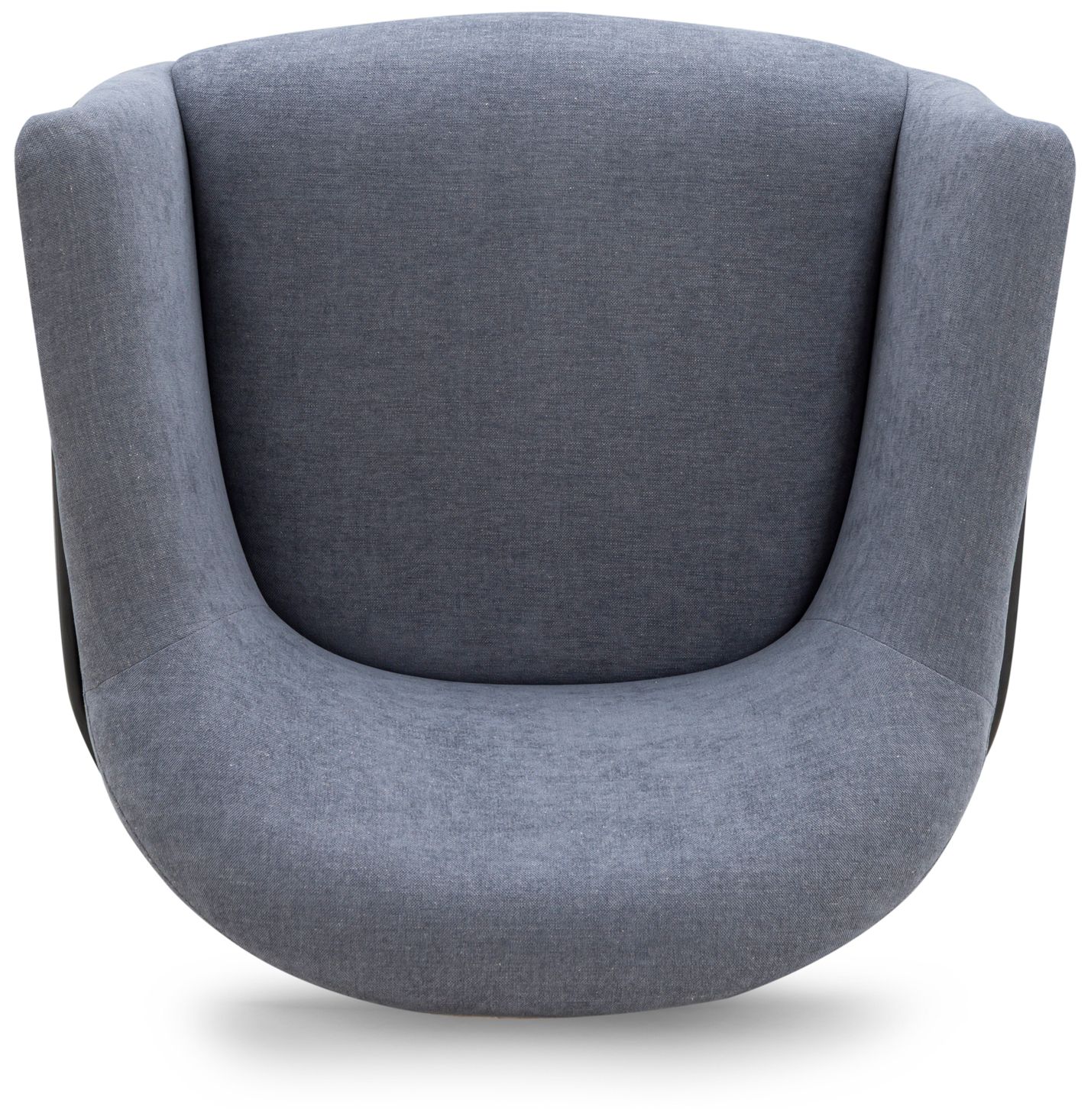 Image 6 Lua Blue Chenille Accent Chair more views