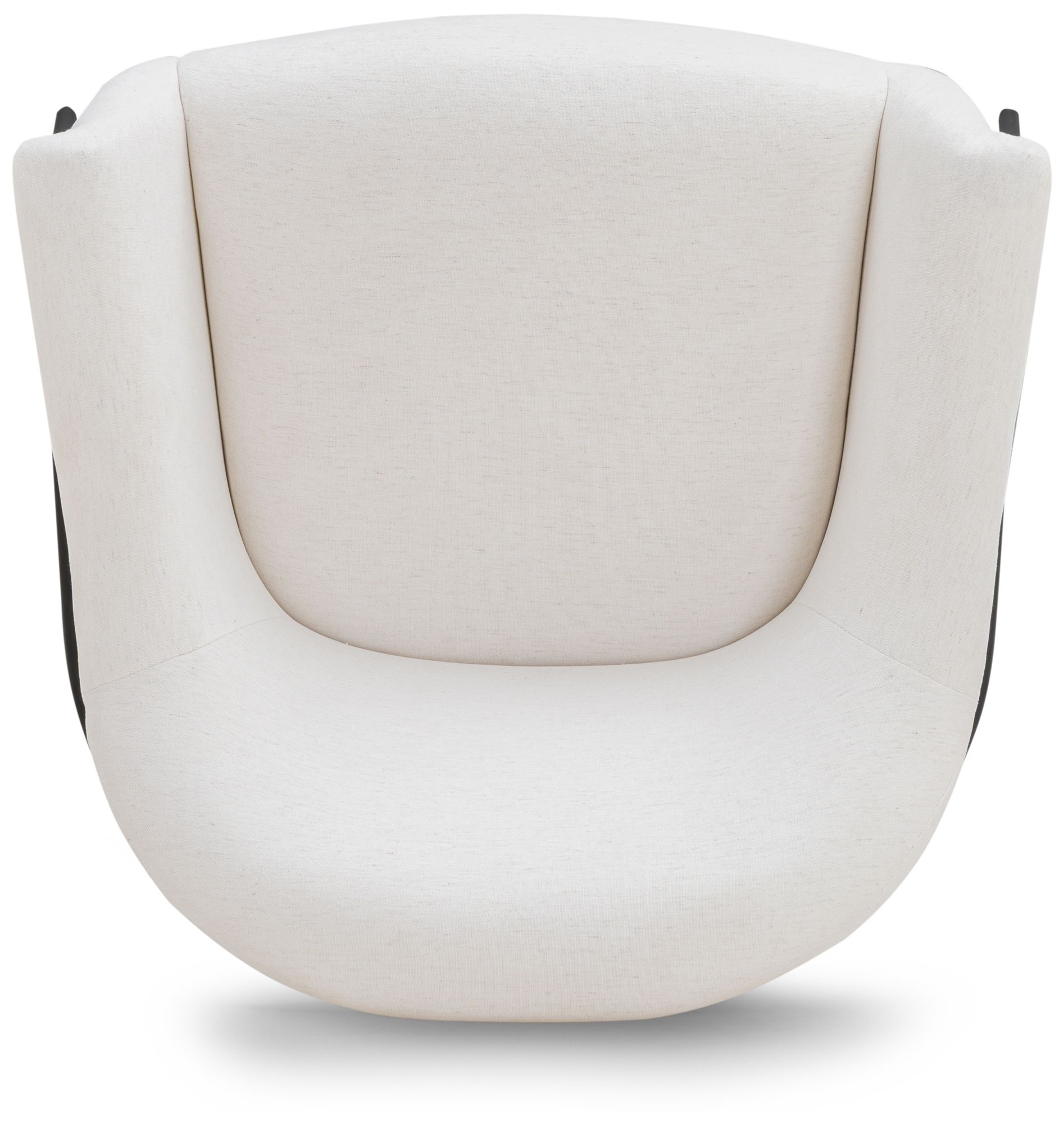 Image 6 Lua Cream Chenille Accent Chair more views