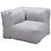Luanda Corner Chair Gray