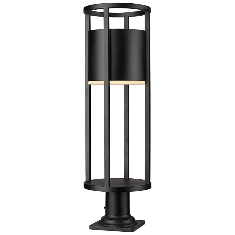 Image 1 Luca 1 Light Outdoor Pier Mounted Fixture
