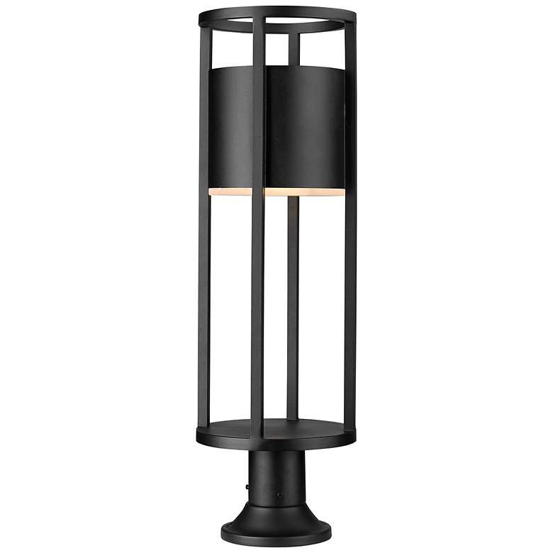 Image 3 Luca 1 Light Outdoor Pier Mounted Fixture