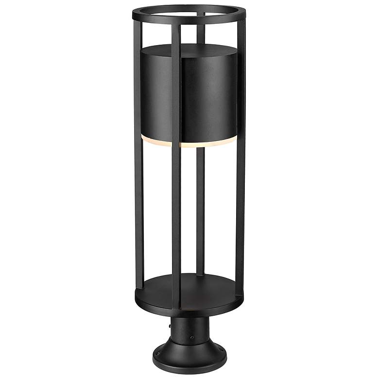 Image 7 Luca 1 Light Outdoor Pier Mounted Fixture more views