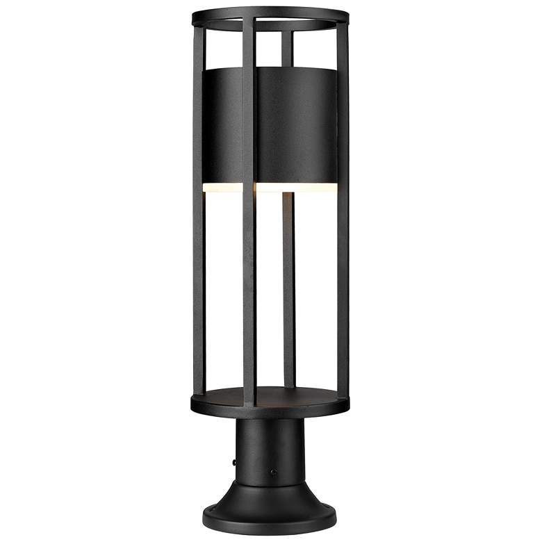 Image 1 Luca 1 Light Outdoor Pier Mounted Fixture