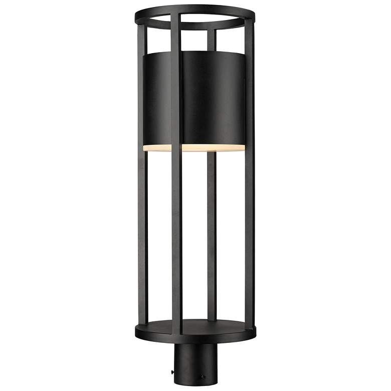 Image 1 Luca 1 Light Outdoor Post Mount Fixture
