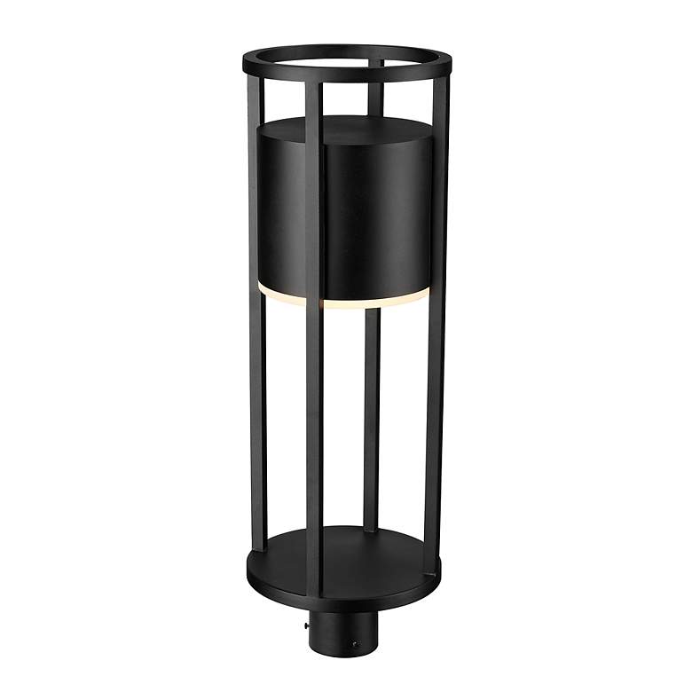 Image 2 Luca 1 Light Outdoor Post Mount Fixture more views