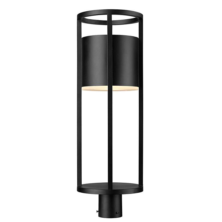 Image 3 Luca 1 Light Outdoor Post Mount Fixture more views