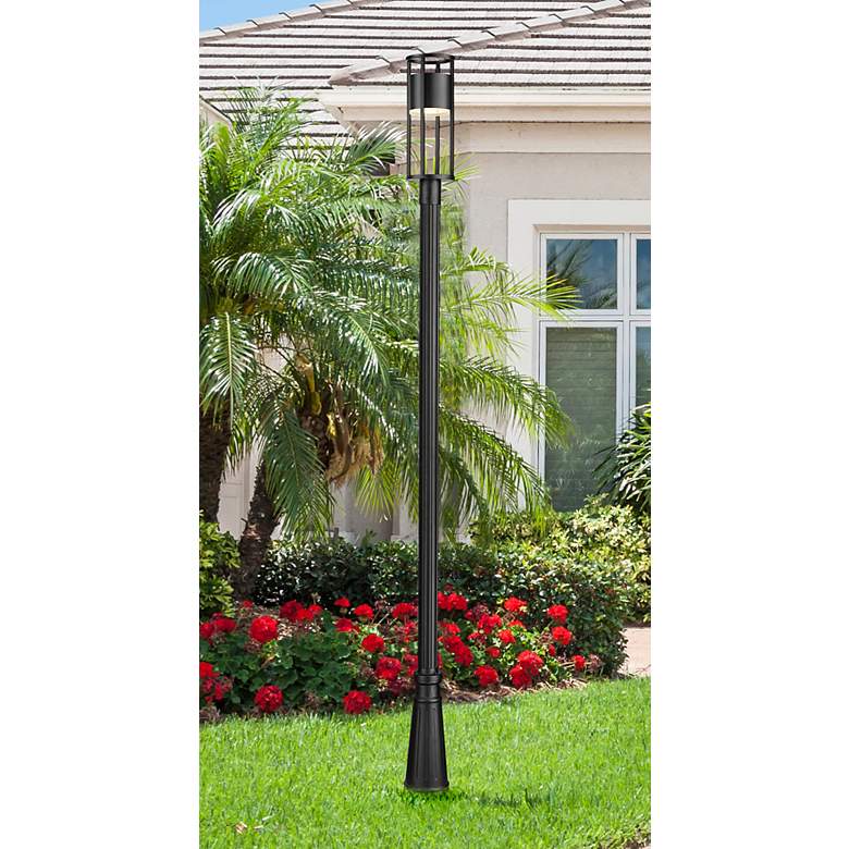 Image 1 Luca 1 Light Outdoor Post Mounted Fixture